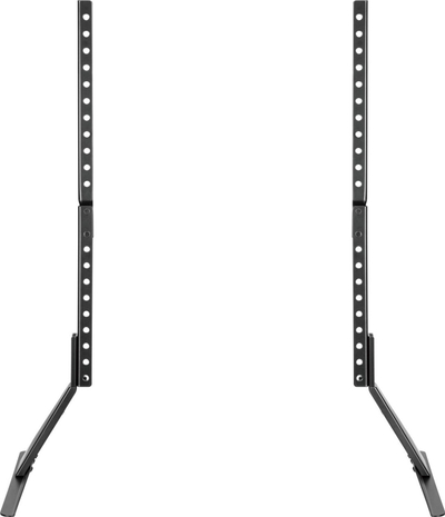 Bazë universale TV Mozos TS2, 23-75", deri 40 kg, e zezë mat