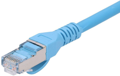 Мрежен кабел Екстралинк пачкорд CAT.6A, S/FTP, 2m, сив