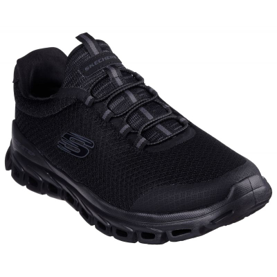 Atlete Skechers Glide Step Sylo M 233012 BBK, Air Cooled Memory Foam, të zeza