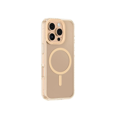 Маска за телефон Amazingthing Titan Pro Mag, за iPhone 16 Pro Max, магнетен прстен, розе златна