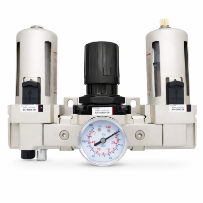 Ventil ajri AC3000–03D filtër, rregullator presioni dhe lubrifikator