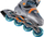 Patina inline Nils Extreme NJ1828, me krah 39-42, ABEC 7, gri me portokalli