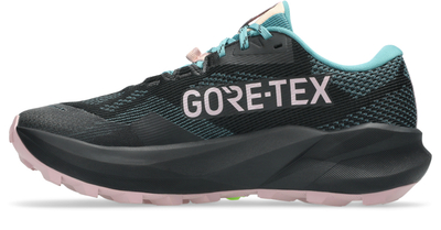 Atlete trail Asics Trabuco 14 GTX për goca, të zeza morganite