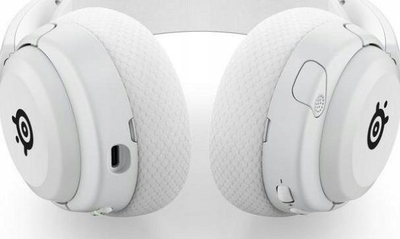Kufje gaming SteelSeries Arctis Nova 5 Wireless, pa tela, 60 orë bateri, të bardha