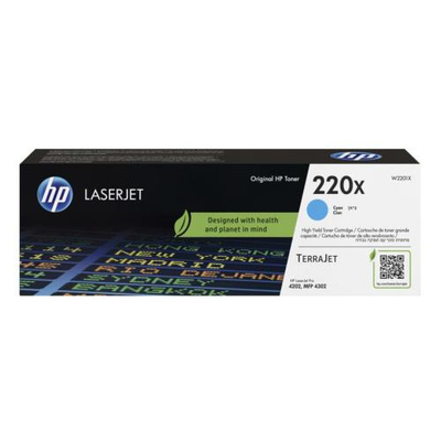 Toner HP 220X LaserJet, cyan, kapacitet i lartë