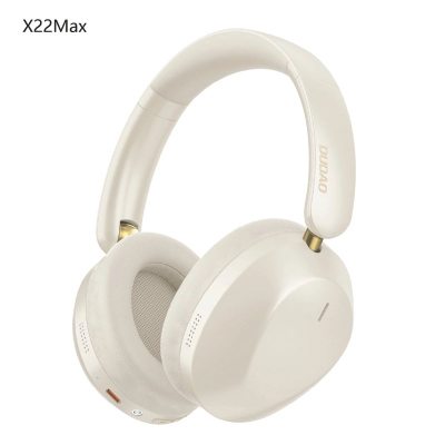 Kufje wireless Dudao X22 Max, Bluetooth, ANC, bezhë
