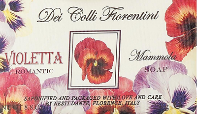 Sapun tualeti Nesti Dante Dei Colli Fiorentini Violetta Romantic, 250g, aromë manushaqesh