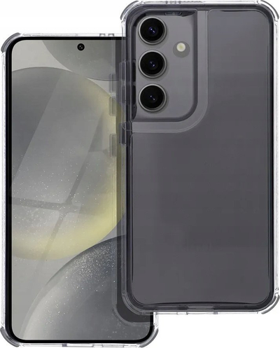 Kapak telefoni Matrix Clear Case për Xiaomi Redmi Note 14 4G / 14 5G, transparent, me kornizë të zezë