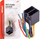 Prizë mashkullore ISO Amio AMIO-04445, 13 pin, 5A 12V, e zezë