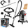 Fshesë industriale Graphite 58GE124, 18V, kazani inox 20L, gri e zezë