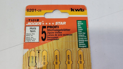 Set tehesh sharrë pendulare KWB 620125 HCS, 5 copa, 100mm, për dru