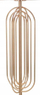 Lampë në këmbë Mauro Ferretti Ovy, 40cm, metal, rozë