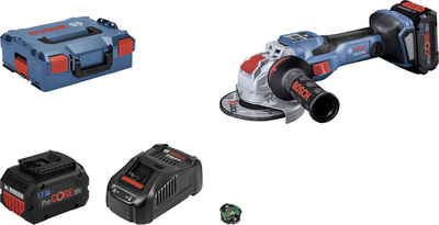 Makinë lëmuese Bosch GWX 18V-15 SC, e zezë/ e kaltër