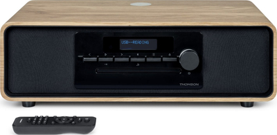 Mикросистем за музика Thomson MIC300IDABBT, 60W, Bluetooth CD USB DAB+ FM, црна дрво