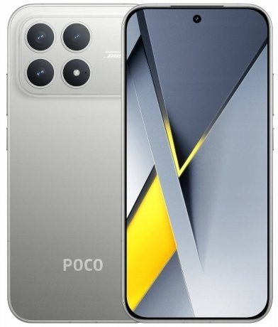 Telefoni POCO F8 Pro 5G, 12GB RAM 256GB, OLED 120Hz, ngjyrë argjendtë