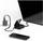 Kabllo USB Energea Bazic GoCharge Loop 5n1, 1m, 60W, e zezë