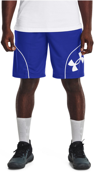 Shorts basketbolli për meshkuj Under Armour Perimeter, material i lehtë, tharje e shpejtë, blu