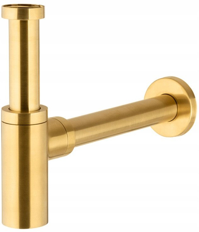 Sifon lavamani KFA Bottle Cylinder, lidhje 1 1/4", ari i furçuar