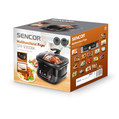 Fritezë Multifunksionale Sencor SFR 9300BK-MEG2, 4.8l, e zezë
