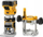 Фреза за рундање Dewalt DCW604P2, 18V, 2 батерии 5.0Ah, жолта