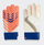 Doreza portieri adidas Predator Glove Training Kids JN5361, për fëmijë, latex Soft Grip, të bardha portokalli