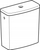 WC varese Geberit Selnova 501.578.01.1, sistem 3-6L, e bardhë