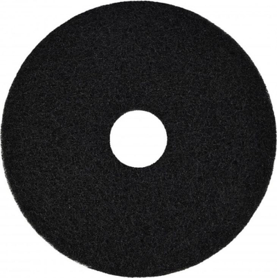 Диск за чистење Silver Line Scrubbing Pad 13", професионален, за машини за под, црн