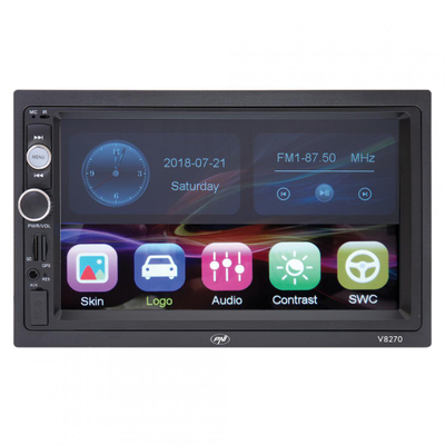 Multimedia për veturë PNI V8270, 2 DIN, ekran 7", GPS, Bluetooth