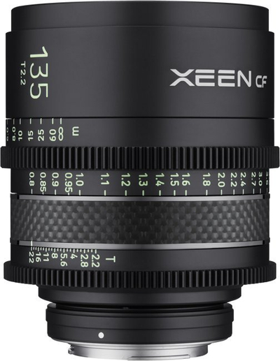 Lentë kinemaje Samyang Xeen CF 135mm T2.2, Sony E, e zezë