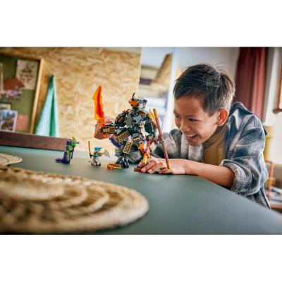 Lodër ndërtimi LEGO NINJAGO 71854 Cole’s Mission Mech, 364 pjesë, për kalamaj 7+