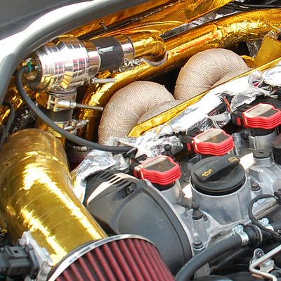 Самолеплива рефлектирачка термо фолија Design Engineering Reflect A Gold 10392, 12\" x 24\", златна