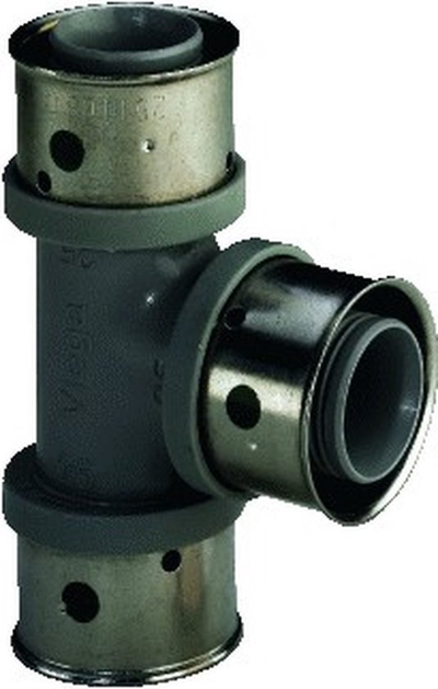 Pjesë T me pres Viega Smartpress 608842, 16x20x16mm, PPSU, për uj