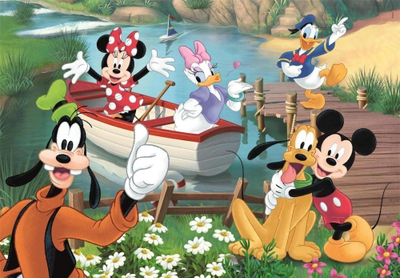 Puzzle për kalamaj Clementoni Disney Classics 26594, 60 copë, nga 4 vjeç e lart, shumëngjyrësh