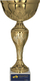 Kupë dekorative Golden 8366F, metal plastike, 20cm, ngjyrë ari