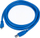 Kabllo Gembird USB-A USB, 1.8m, e kaltër