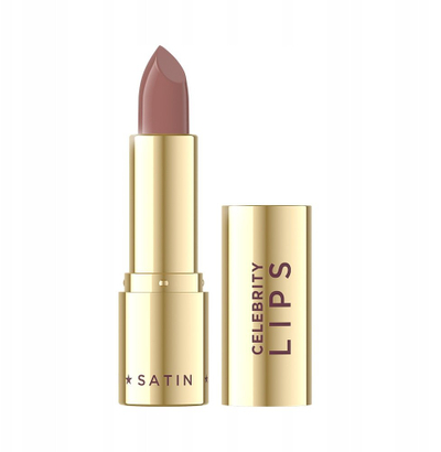 Кремаст кармин Celebrity Lips Creamy Lipstick, сатенски финиш, неутрална нијанса
