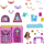 Shpi kukullash Enchantimals Dollhouse Playset, set lojrash, shumëngjyrëshe