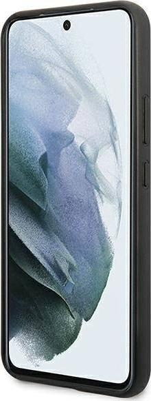 Mbrojtëse telefoni Guess GUHCS22SG4GFGR, Galaxy S22, hardcase lëkurë sintetike, gri