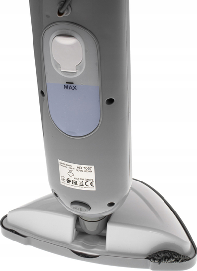 Fshesë me avull Adler AD 7057, 1500W, rezervuar uji 350ml, e bardhë