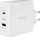 Ngarkues muri LogiLink PA0281, 100W GaN, USB C edhe USB A, i bardhë