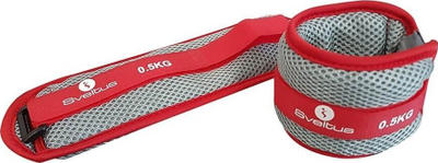 Set peshash për kyç, 2 x 0.5kg, i rregullueshëm, gri