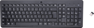 Tastierë wireless HP 220, me numpad, chiclet, e zezë