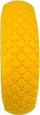 Rrotë gome për karrocë dore GEKO, 260x70mm, bosht 16mm, e zezë