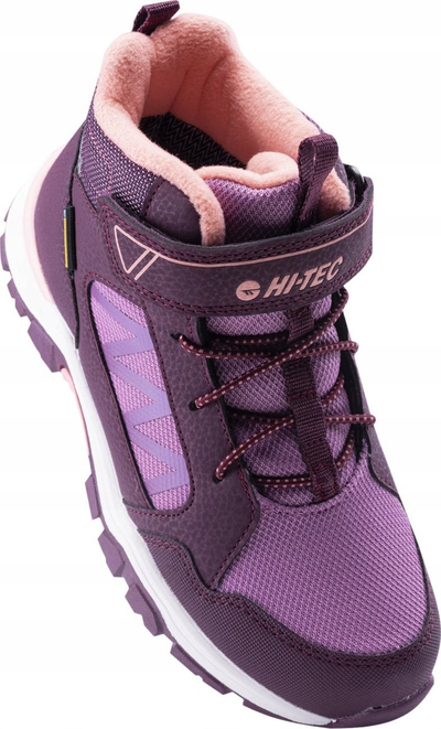 Детски трекинг чизми Hi-Tec Girvine Mid WP Jr, водоотпорни, виолетови