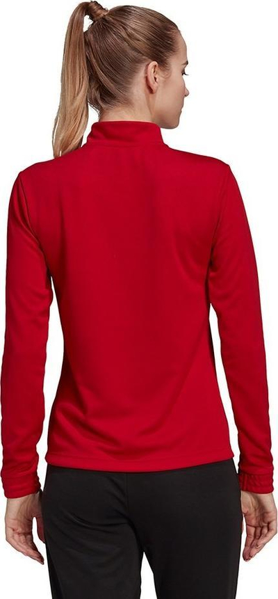 Bluzë trajnimi adidas Entrada 22 Top Training W, AEROREADY, mëngë të gjata, e kuqe