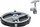 Aksesori prerës Bosch MUZS68CC Dicing, kubik 9mm, set 6 pjesë