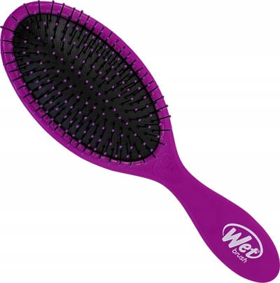 Четка за коса Wet Brush Custom Care Detangler Thick Hair, за густа коса, виолетова