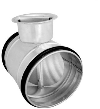 Kapak fundor ALNOR CSL-250, për tuba ajrimi 250mm, prej çeliku të galvanizum