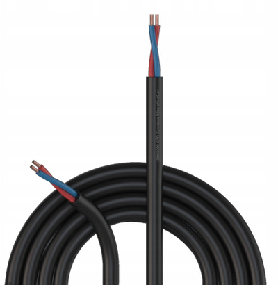 Kabllo bokse Procab CLS240, 2x4mm² bakër OFC, B2ca pa halogjen, e zezë
