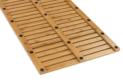 Tapet për dysheme saune WENKO, bambu, 50 x 100 cm, trashësi 23 mm